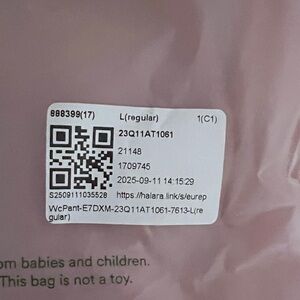 HALARA Women's Wide Leg Pants in Dusty Pink